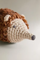 CROCHET HEDGEHOG PET TOY