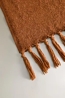 BROWN KNIT BLANKET