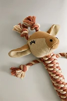 CORD GIRAFFE PET TOY