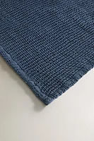 WAFFLE-KNIT COTTON BLANKET