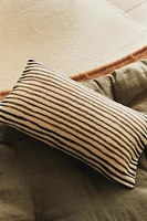 STRIPED THROW PILLOW COVER