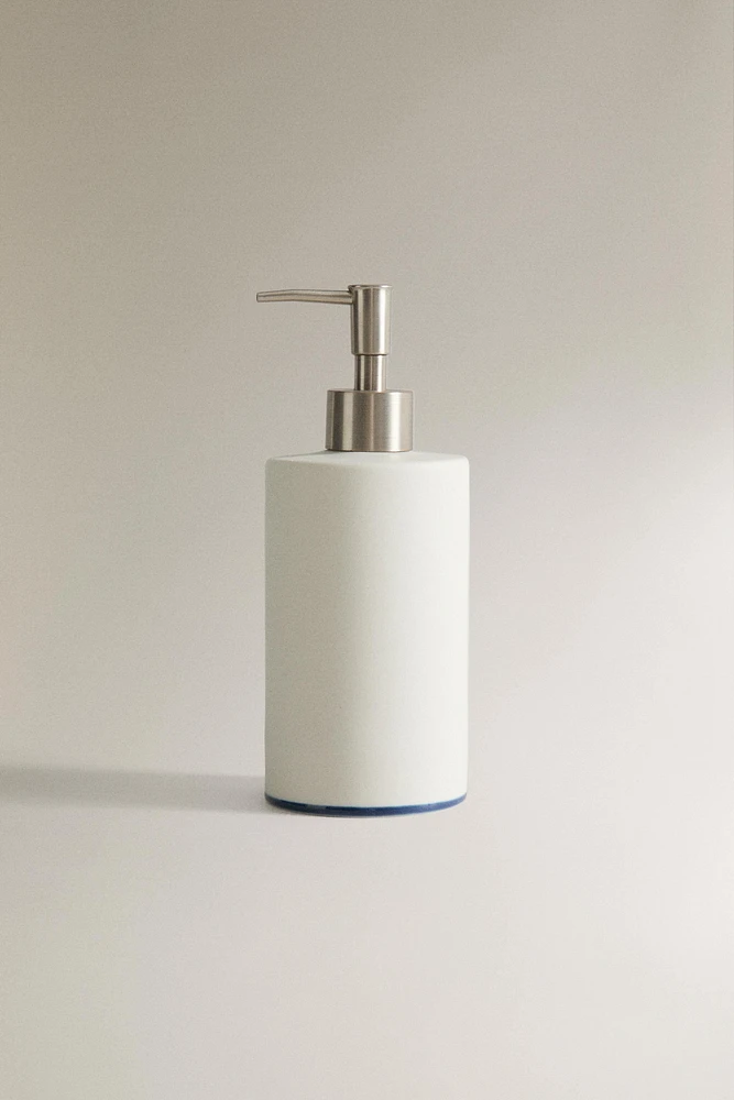 CERAMIC BATHROOM SOAP DISPENSER