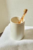 CERAMIC TOOTHBRUSH HOLDER