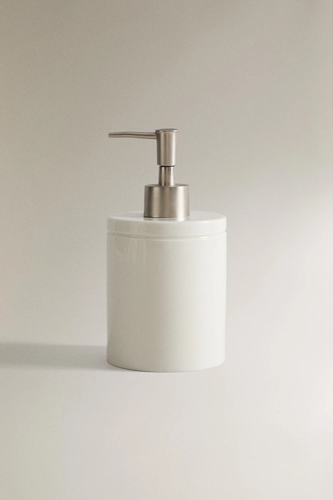 CERAMIC BATHROOM SOAP DISPENSER