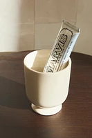 CERAMIC TOOTHBRUSH CUP