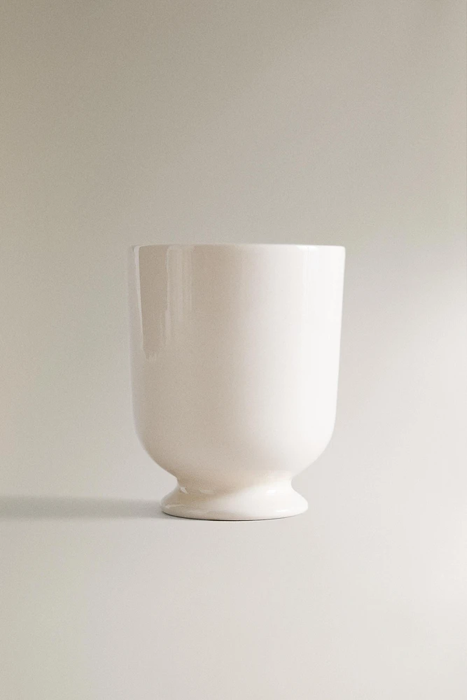 CERAMIC TOOTHBRUSH CUP