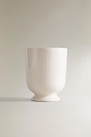 CERAMIC TOOTHBRUSH CUP