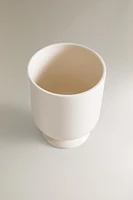 CERAMIC TOOTHBRUSH CUP