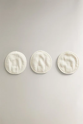 PACK OF REUSABLE MAKEUP REMOVER PADS (PACK OF 3)