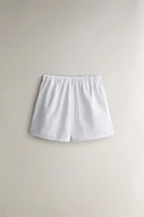 COTTON TERRY SHORTS