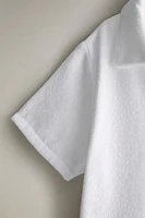 COTTON TERRYCLOTH POLO SHIRT