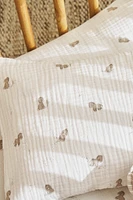 CHILDREN’S DONKEY PRINT MUSLIN PILLOWCASE