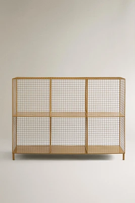 CHILDREN’S HORIZONTAL METAL SHELVING UNIT