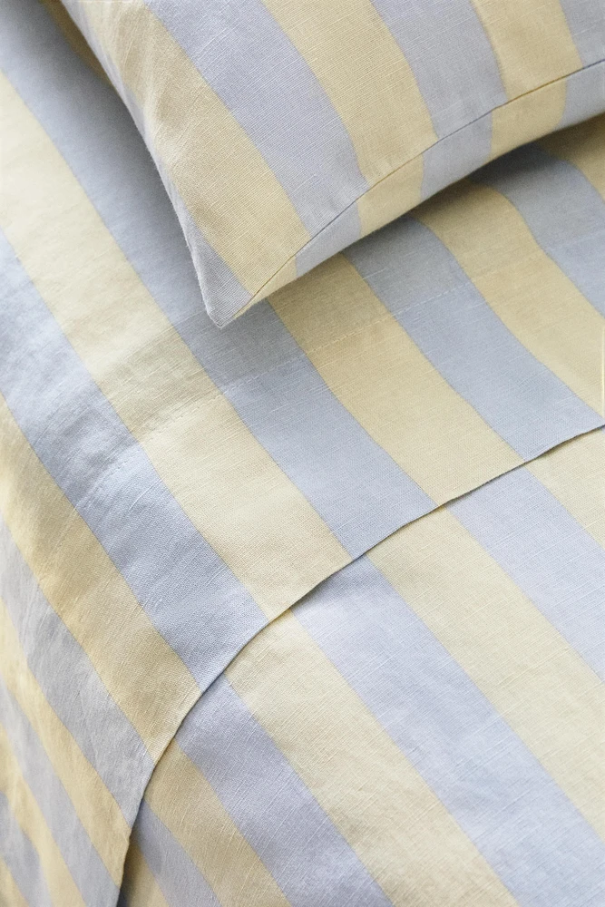 STRIPED PRINT FLAT SHEET