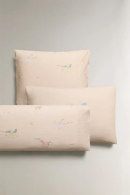 CHILDREN’S UNICORN PILLOWCASE