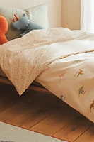 CHILDREN’S DINOSAUR DUVET COVER