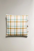 GINGHAM FLANNEL PILLOWCASE