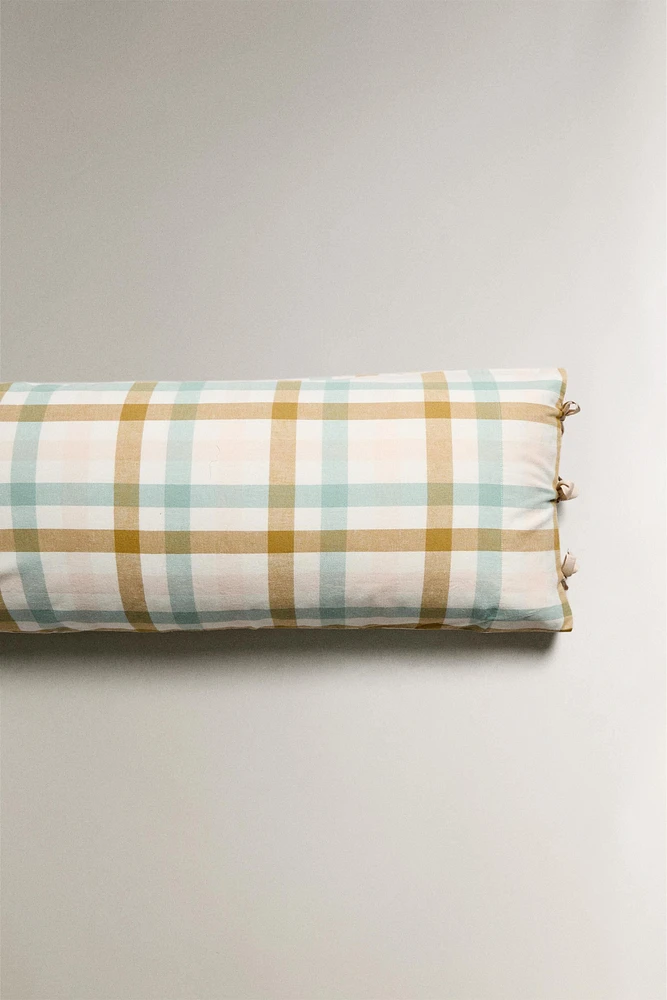 GINGHAM FLANNEL PILLOWCASE