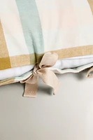 GINGHAM FLANNEL PILLOWCASE