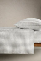 GINGHAM DUVET COVER