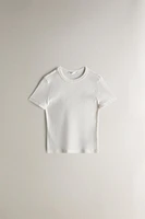 SHORT SLEEVE COTTON T-SHIRT