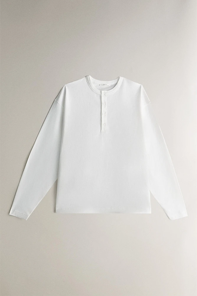 LONG SLEEVE COTTON SHIRT