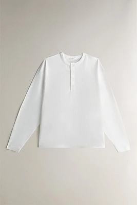 LONG SLEEVE COTTON SHIRT