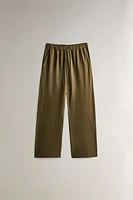 COTTON JERSEY PANTS