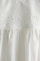 EMBROIDERED COTTON NIGHTGOWN