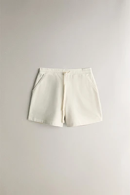 PLAIN COTTON SHORTS