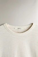 SHORT SLEEVE COTTON T-SHIRT