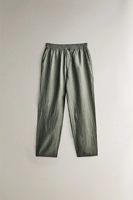 LONG LINEN PANTS