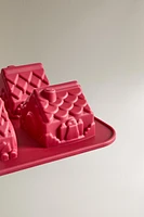 CHRISTMAS LITTLE HOUSES BAKING MOLD