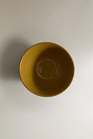 STRIPED CERAMIC BOWL