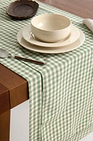 GINGHAM TABLE RUNNER