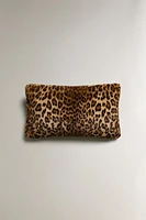 LEOPARD THROW PILLOW COVER