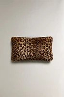 LEOPARD THROW PILLOW COVER