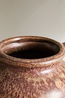 CERAMIC VASE WITH HANDLES