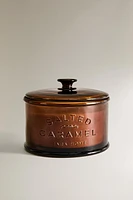 G) SALTED CARAMEL SCENTED CANDLE