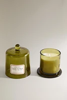 (140 G) CEDAR FLOWER SCENTED CANDLE