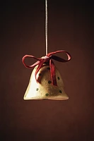 PAPER MÂCHÉ CHRISTMAS BELL TREE DECORATION