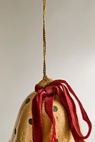 PAPER MÂCHÉ CHRISTMAS BELL TREE DECORATION