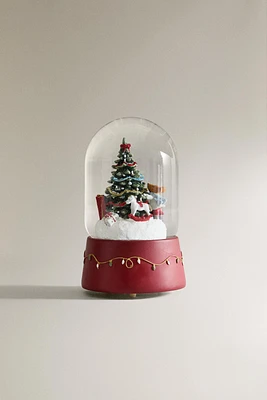 CHRISTMAS TREE MUSICAL SNOW GLOBE