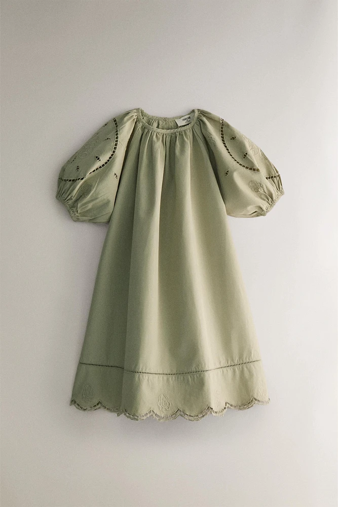 CHILDREN'S EMBROIDERED DRESS