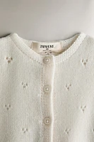 CHILDREN’S CASHMERE CARDIGAN