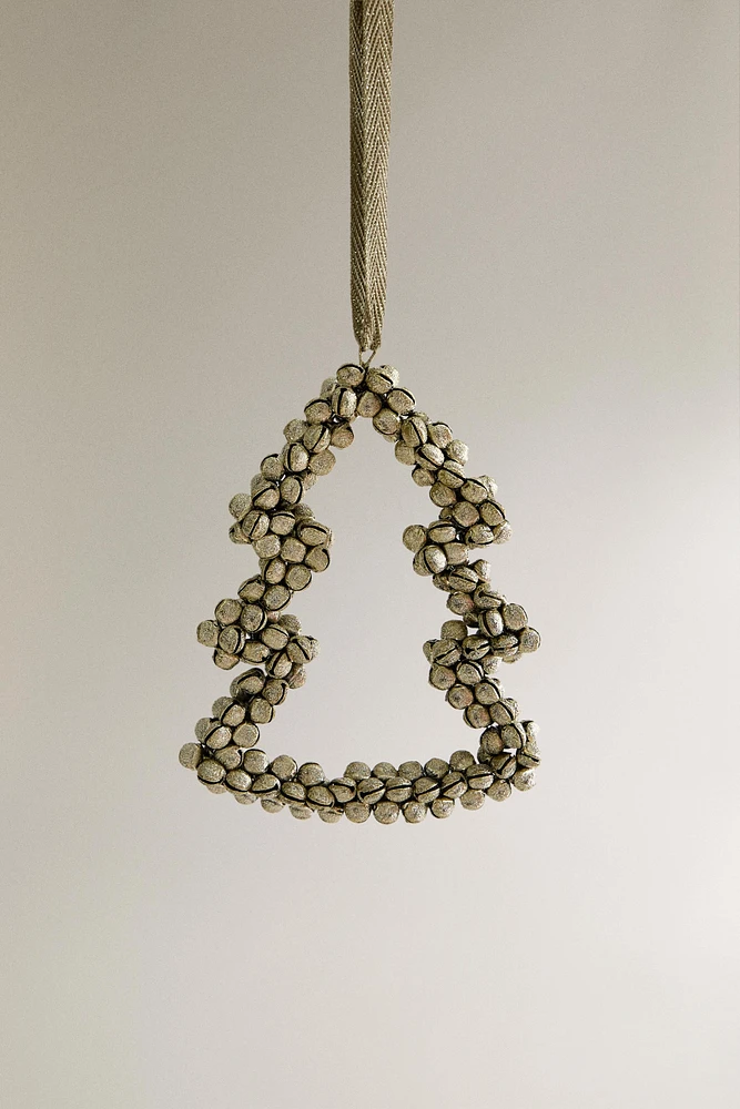 SLEIGH BELLS CHRISTMAS TREE ORNAMENT