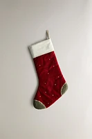 CHILDREN’S CHRISTMAS STOCKING DECORATION