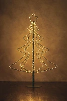 SMALL CHRISTMAS TREE STRUCTURE WITH LED LIGHTS