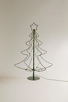 SMALL CHRISTMAS TREE STRUCTURE WITH LED LIGHTS