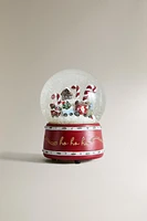 MUSICAL CHRISTMAS TRAIN SNOW GLOBE